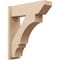 Ekena Millwork 7 1/2-in W x 24-in D x 28-in H Balboa Slat Rough Cedar Woodgrain TimberThane Outlooker, Primed Tan OUTUR075X24X28BOA24RCPR - alternate 1